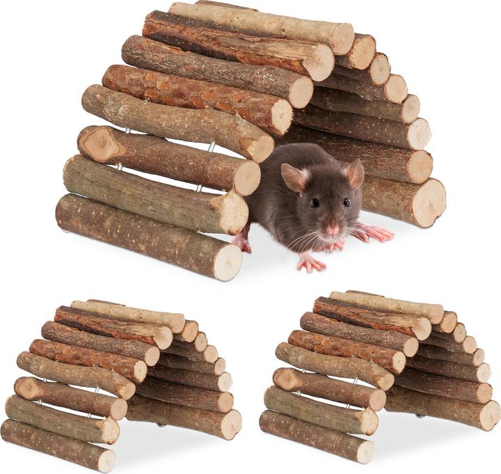 Actual product image Relaxdays 3x rodent bridge