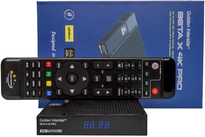 Image du produit Golden Interstar Beta X 4K Pro UHD Linux Digital Receiver (1 Go)