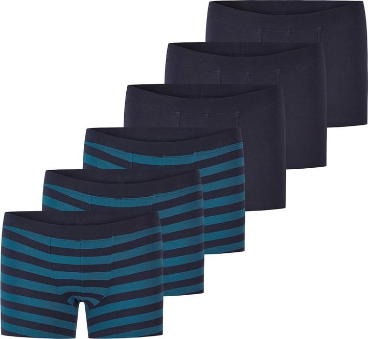 Immagine prodotto Schiesser Pack of 6 Teens Boys 95/5 Organic Cotton Shorts / Pants (152, confezione da 6)