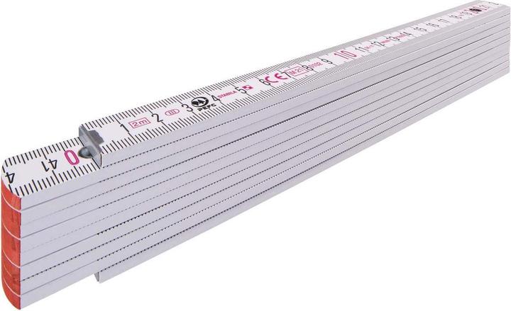 Actual product image Stabila Link scaleType1707mwhitemetricscale (cm, mm)