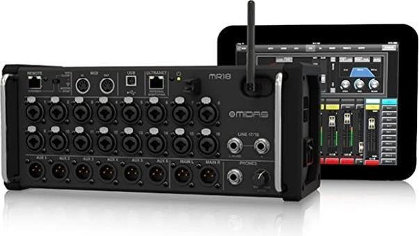 Immagine prodotto Midas MR18 (Mixer da studio e live)