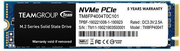 Produktbild Team Group MP34 (4000 GB, M.2 2280)