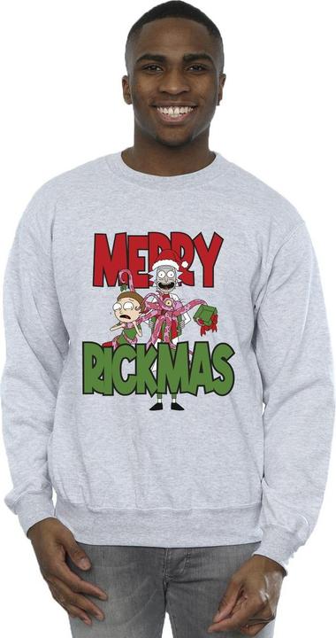 Immagine prodotto Rick And Morty Merry Rickmas Felpa Uomo (3XL)