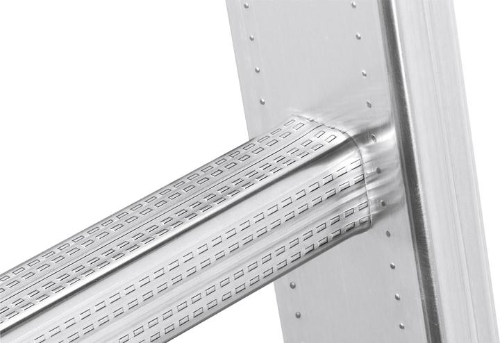 Produktbild Hailo S60 ProfiStep uno, Aluminium-Anlegeleiter, 6 Sprossen (Anlegeleiter, 80 cm)