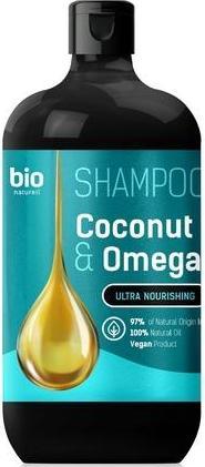 Produktbild Bio Naturell Coconut Oil & Omega 3 szampon do wszystkich typów włosów 946ml (946 ml, Flüssiges Shampoo)
