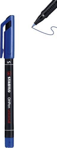 Actual product image STABILO OHPen universal foil pen permanent (Red, Black, Blue, Green, 0.40 mm, 4 x)