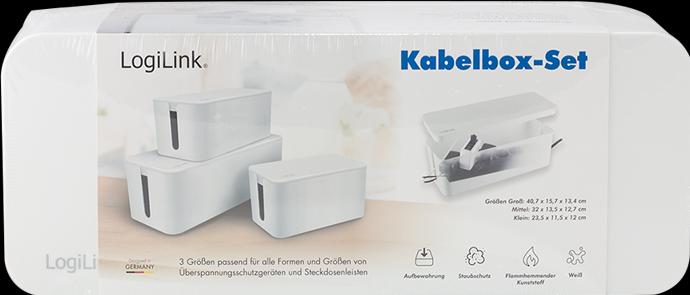 Actual product image LogiLink Cable box set