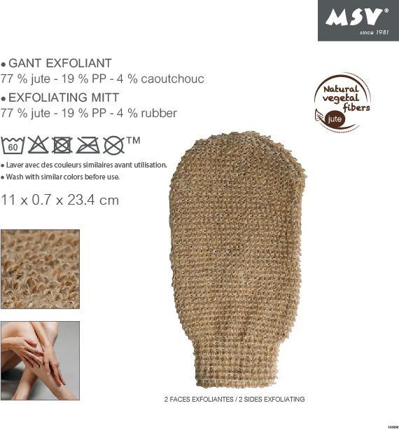 Produktbild MSV Peelinghandschuh