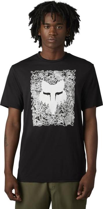Fox Tee 23 Auxlry Ss Tech Blk S (S)