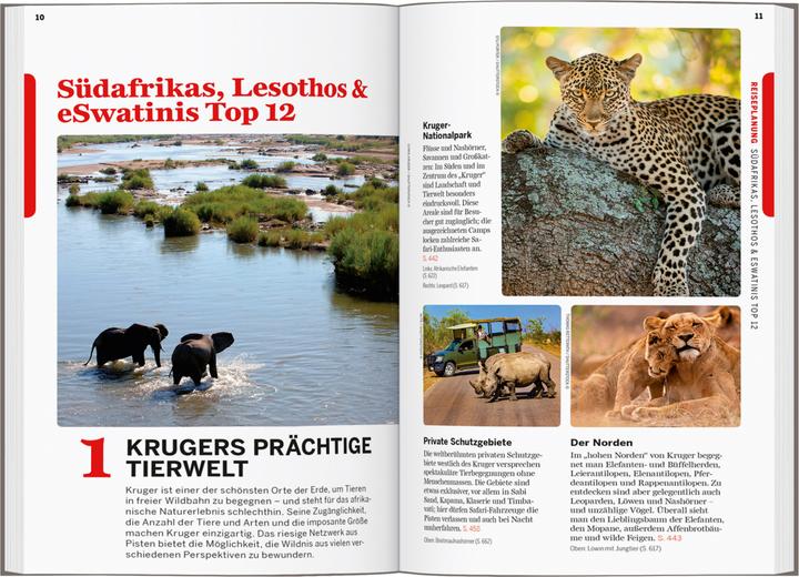 Produktbild Reiseführer Südafrika, Lesotho & eSwatini (Deutsch, Ashley Harrell, Anthony Ham, Robert Balkovich, Simon Richmond, Lucy Corne, Shawn Duthie, 2023)