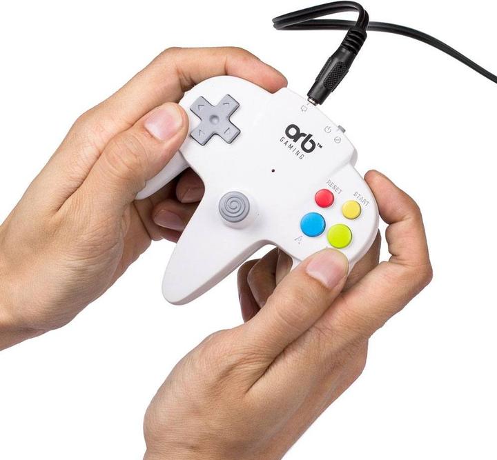 Image du produit ORB - Retro Arcade Games TV Controller grau -inkl. 200x 8-bit Spielen