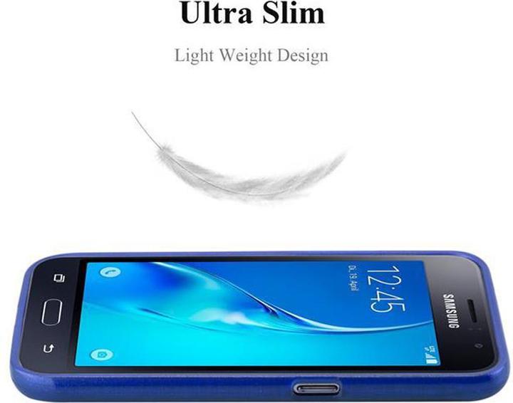 Actual product image Cadorabo TPU Brushed Cover (Samsung Galaxy J1 (2016))