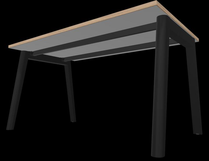 Actual product image Narbutas Nova Wood desk (1400 x 800 x 740 mm)
