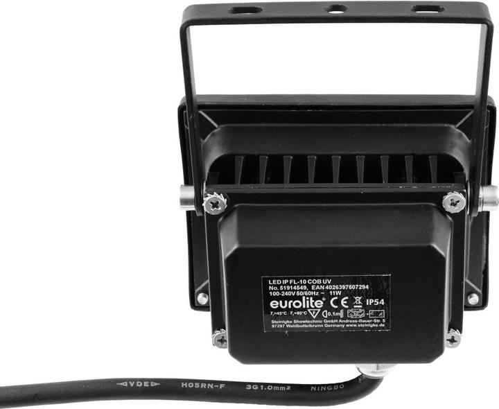 Immagine prodotto Eurolite Proiettore UV IP FL-10 COB LED 10 (10 W, LED)
