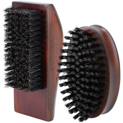 Lussoni Br Beard Brush 2Pcs Set