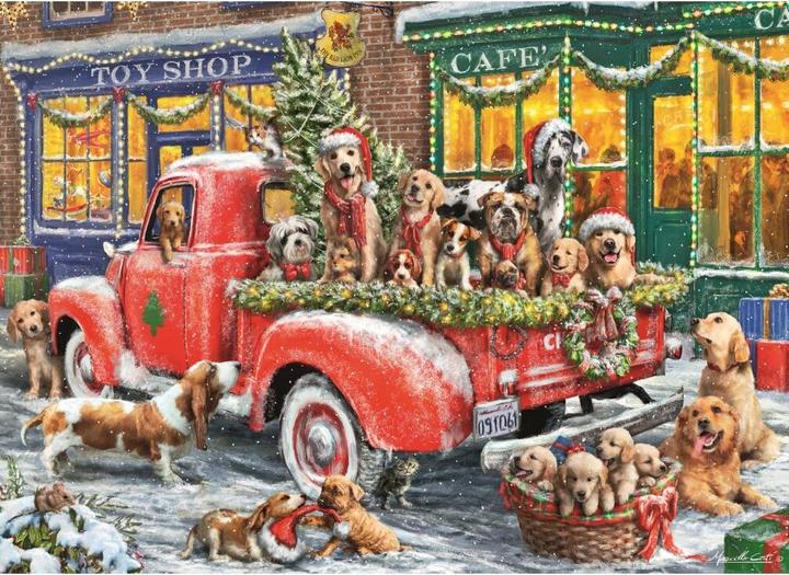 Immagine prodotto Clementoni Puzzle in legno Babbo Natale Aiutante 1000 Giorni (1000 pezzi)