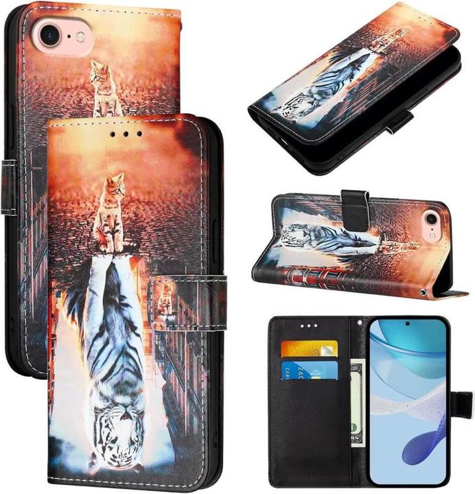 Actual product image Cover-Discount iPhone 16e - Tasche Hülle mit Motiv (Apple iPhone 16e)