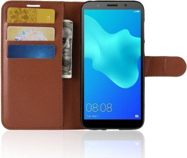 Actual product image MU Classic Litchi Leather Bookcover Series (Huawei Y5 (2018))