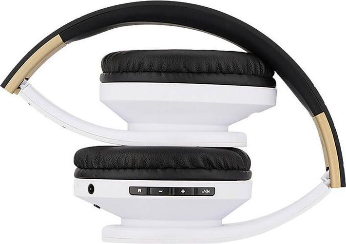 Immagine prodotto PowerLocus Cuffie wireless P2 (nero-bianco) (ANC, 20 h, Cablato, Senza fili)
