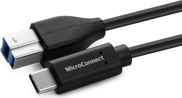 Produktbild MicroConnect USB Typ C – USB B (5 m, USB 3.2 Gen 1, 4.50 W)