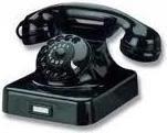 Produktbild Nostalgietelefon W48, schwarz