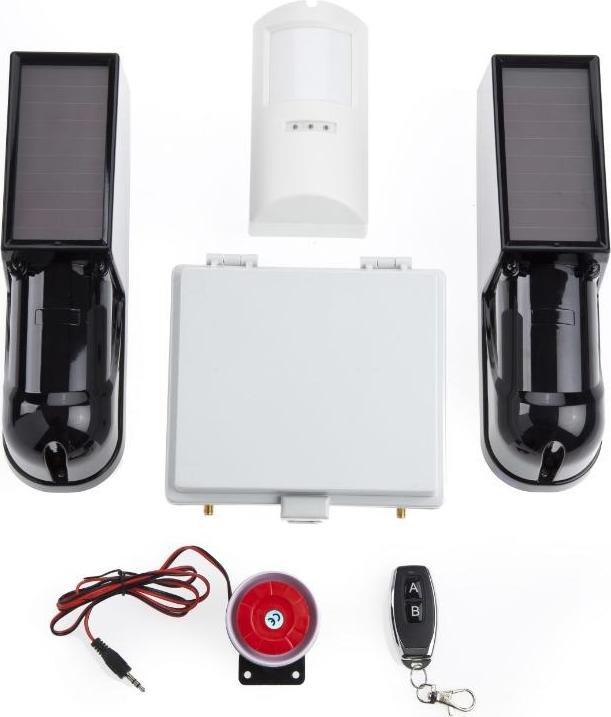 Image du produit GSM Activate ALARM PRO-BEAM - Alarme Pro 20 - Avec des faisceaux de batterie alimentés par énergie solaire