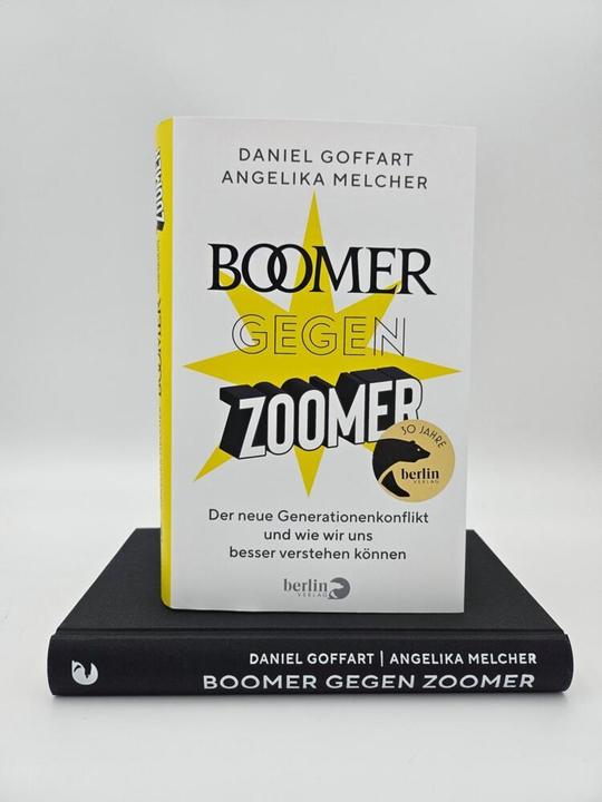 Actual product image Boomer versus Zoomer (German, Daniel Goffart, Angelika Melcher, 2024)