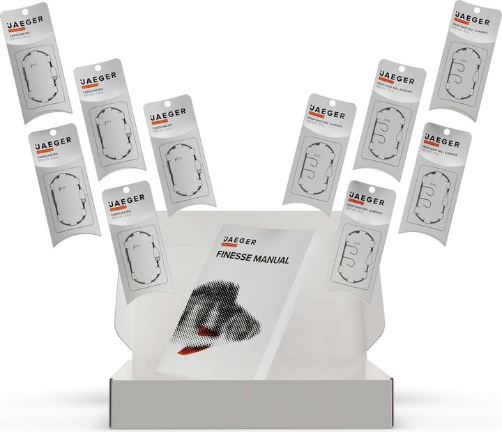 Actual product image Jaeger Carolina & Drop Shot Reload Bundle