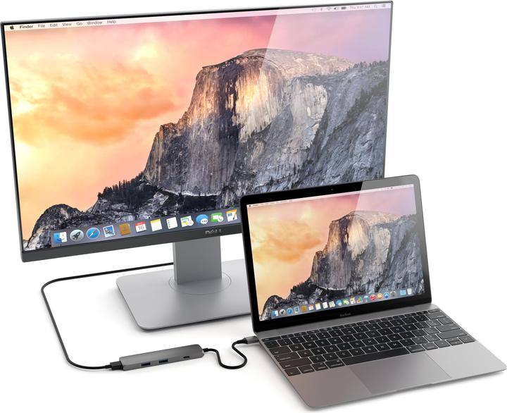 Produktbild Satechi St-Cmam (USB-C, 4 Ports)