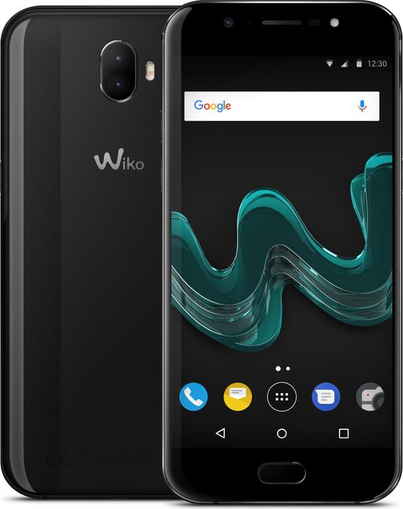 Wiko Wim (64 Go, Noir, 5.50", Double SIM + SD, 13 Mpx, 4G)
