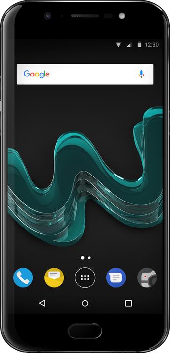 Actual product image Wiko Wim (64 GB, Black, 5.50", Dual SIM + SD, 13 Mpx, 4G)