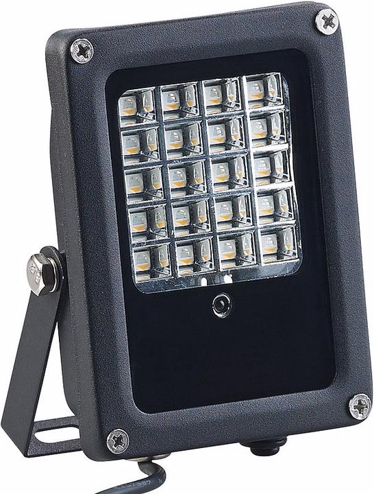 Actual product image Luminea Outdoor Solar LED Floodlight with Remote Control & Timer (IP65)