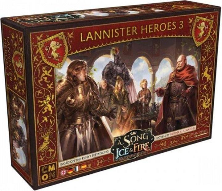 Produktbild Cmon CMND0191 - A Song of Ice & Fire Lannister Heroes 3 (Helden von Haus Lennister 3), Miniatu