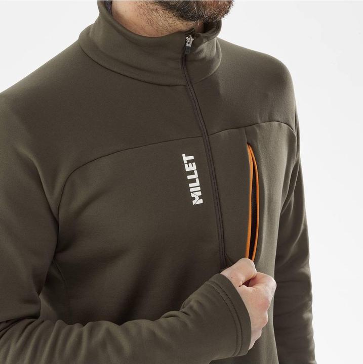 Actual product image Millet Seneca Fleece-Sweatshirt mit Reissverschluss (L)