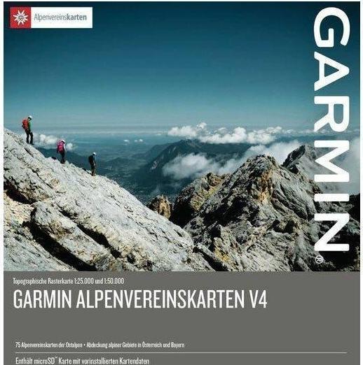 Produktbild Garmin Micro-SD/SD Alpenvereinskarten v4