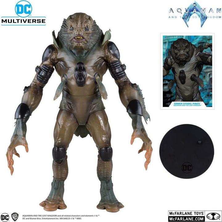 Produktbild McFarlane Aquaman and the Lost Kingdom DC Multiverse Megafig Actionfigur Sunken Citadel Pirate 30 cm