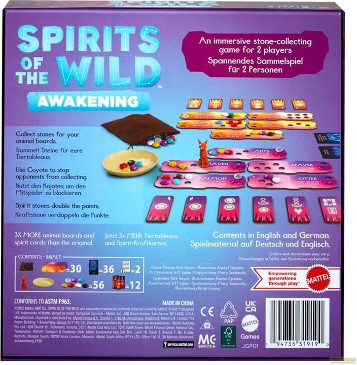 Produktbild Mattel Games Spirits of the Wild - The Awakening (D) (Englisch)