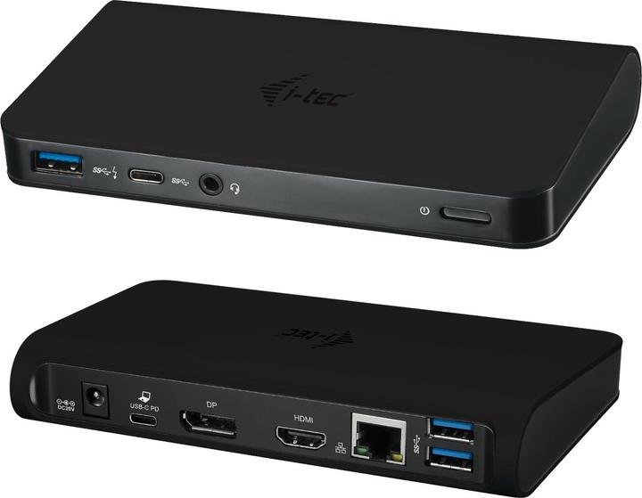 i-tec C31dualdockpd (USB-A, USB-C, 3 Ports)
