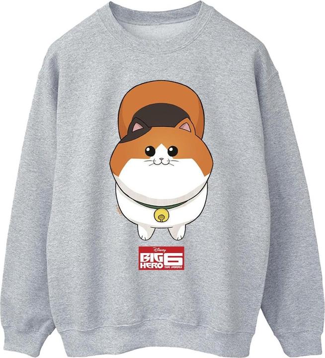 Disney Big Hero 6 Baymax Kitten Face Sweatshirt (L)