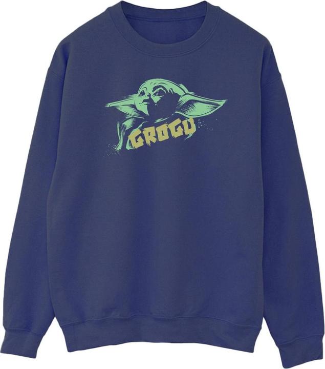 Immagine prodotto Star Wars The Mandalorian Grogu The Child Splat Felpa Uomo (XL)
