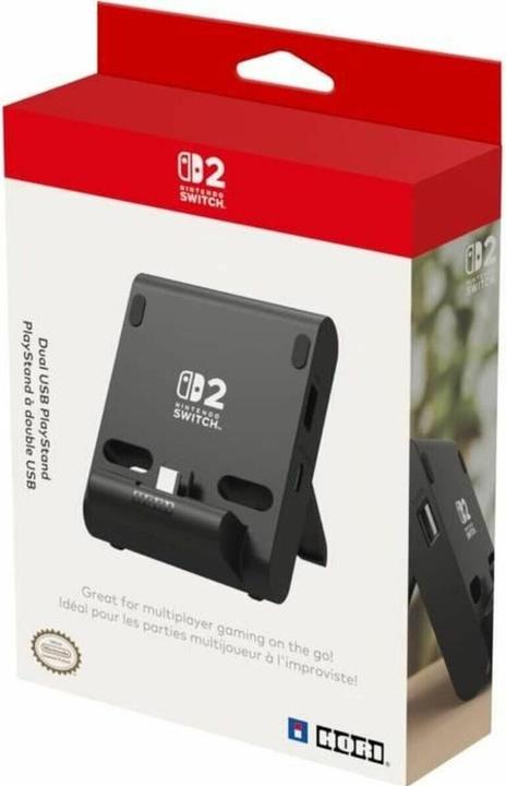 Actual product image HORI Dual USB PlayStand (Switch 2)