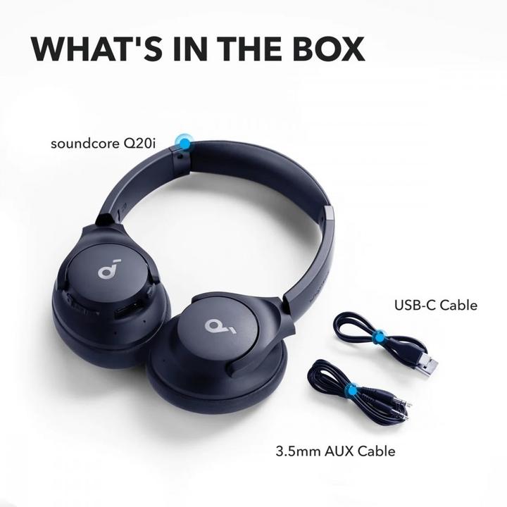 Immagine prodotto soundcore Q20i (ANC, 40 h, Cablato, Senza fili)