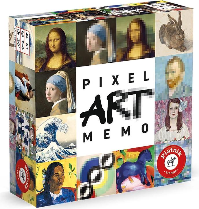 Immagine prodotto Piatnik Pixel Art Memo f (Tedesco)
