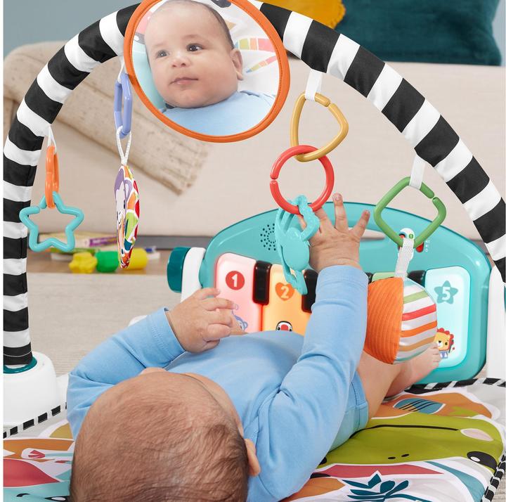 Image du produit Fisher-Price Glow and Grow Kick & Play Piano Gym
