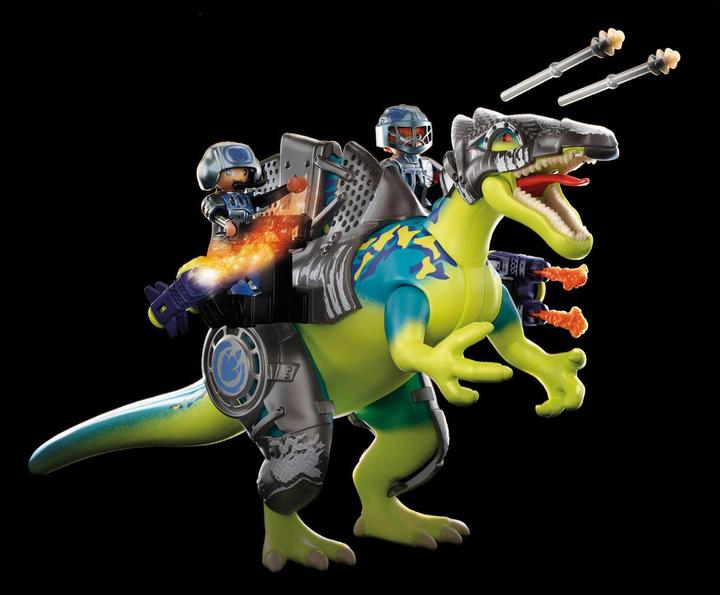 Actual product image Playmobil Spinosaurus: Double defense power (70625, Playmobil dinos)