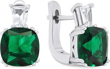 Immagine prodotto Brilio Argento - Orecchini in argento senza tempo con zirconi EA633WG