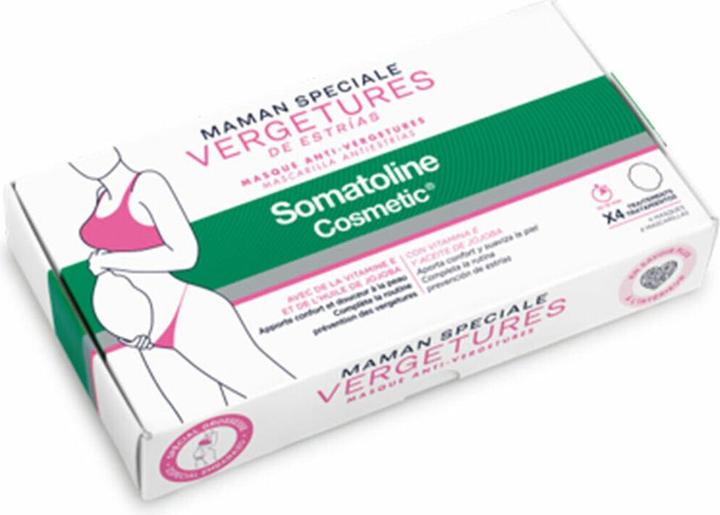 Actual product image Somatoline Anti-Stretch Marks Special Mask for Moms 4 Units