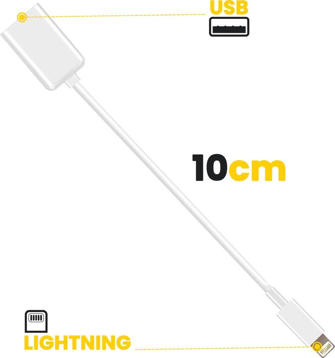 Produktbild Avizar USB / Lightning OTG-Adapter (USB, Lightning)