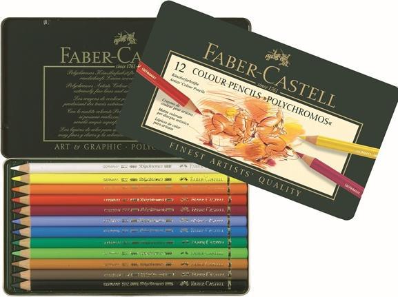 Image du produit Faber-Castell Polychromos (Multicolore, 12 x)
