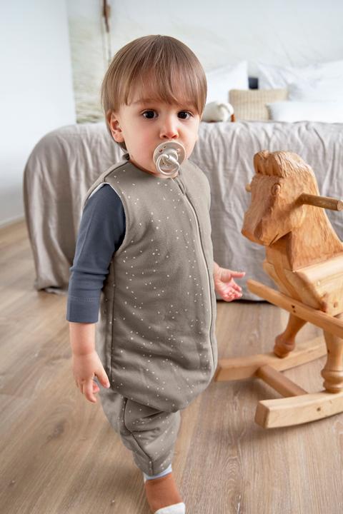 Actual product image Lässig Baby Sleeping Bag Jumper sprinkle taupe (92 cm, 2.5 TOG)
